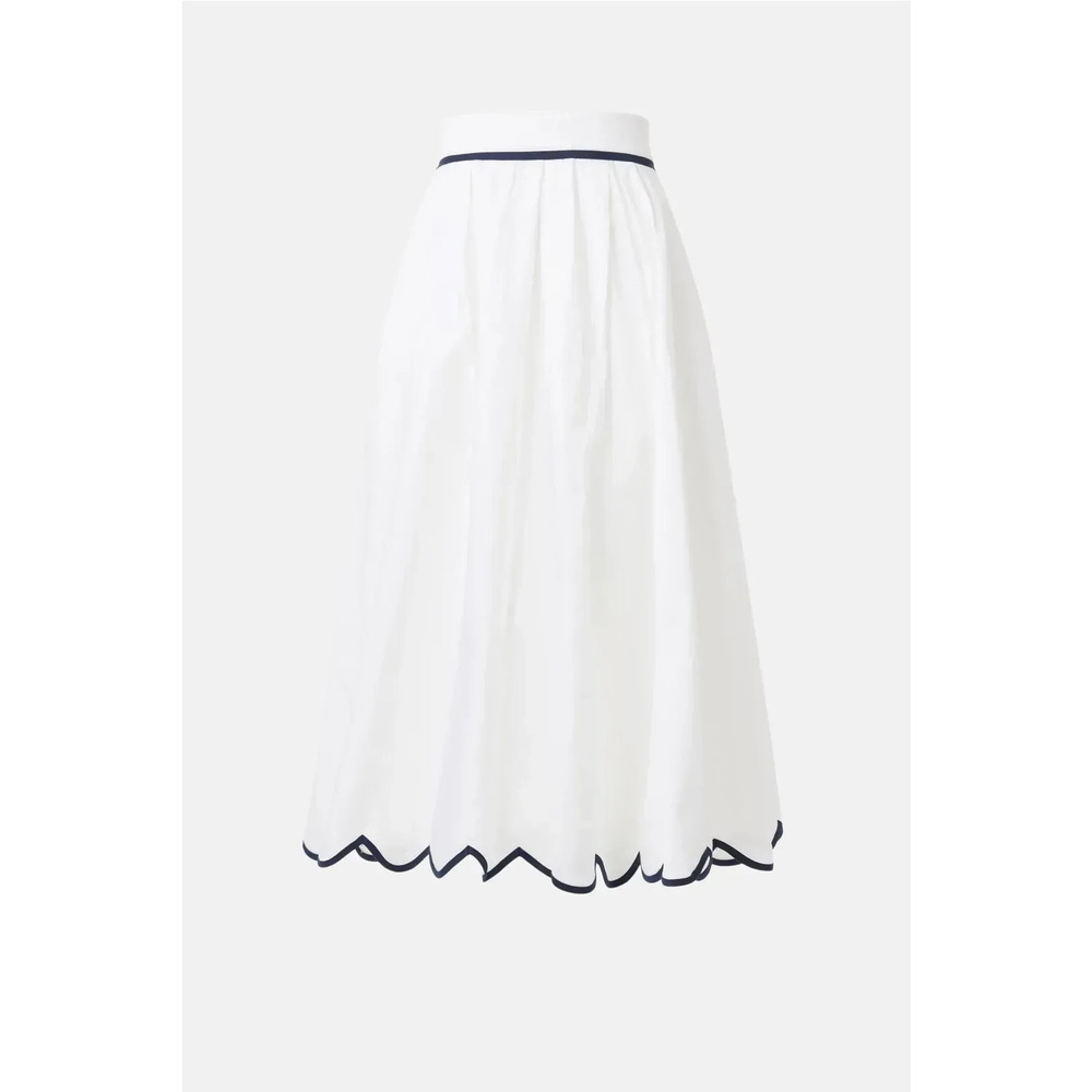 French Connection Scalloped White Set - Picture 4 of 4